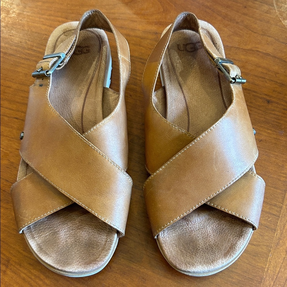UGG Kamile Sandals tan size 7